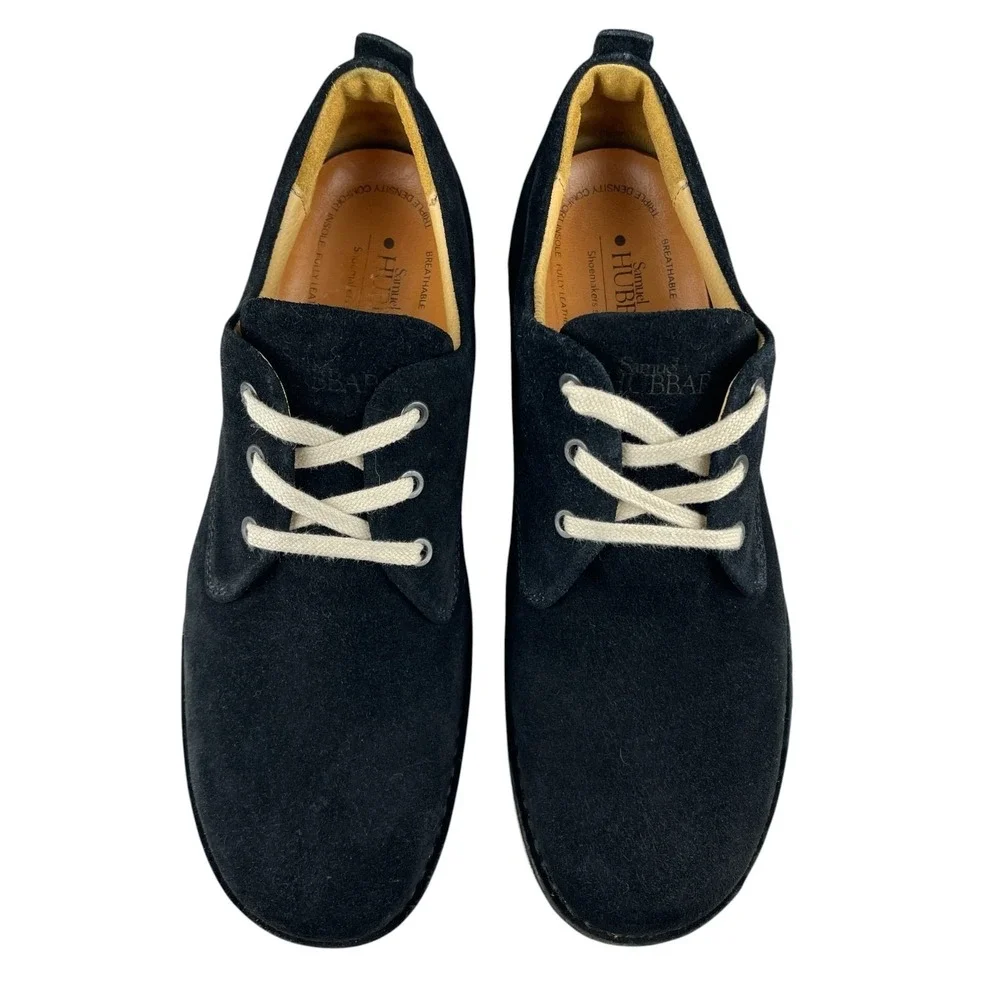 Samuel Hubbard Free Men's Oxford Shoes 11M Black Suede Comfort Casual Derby